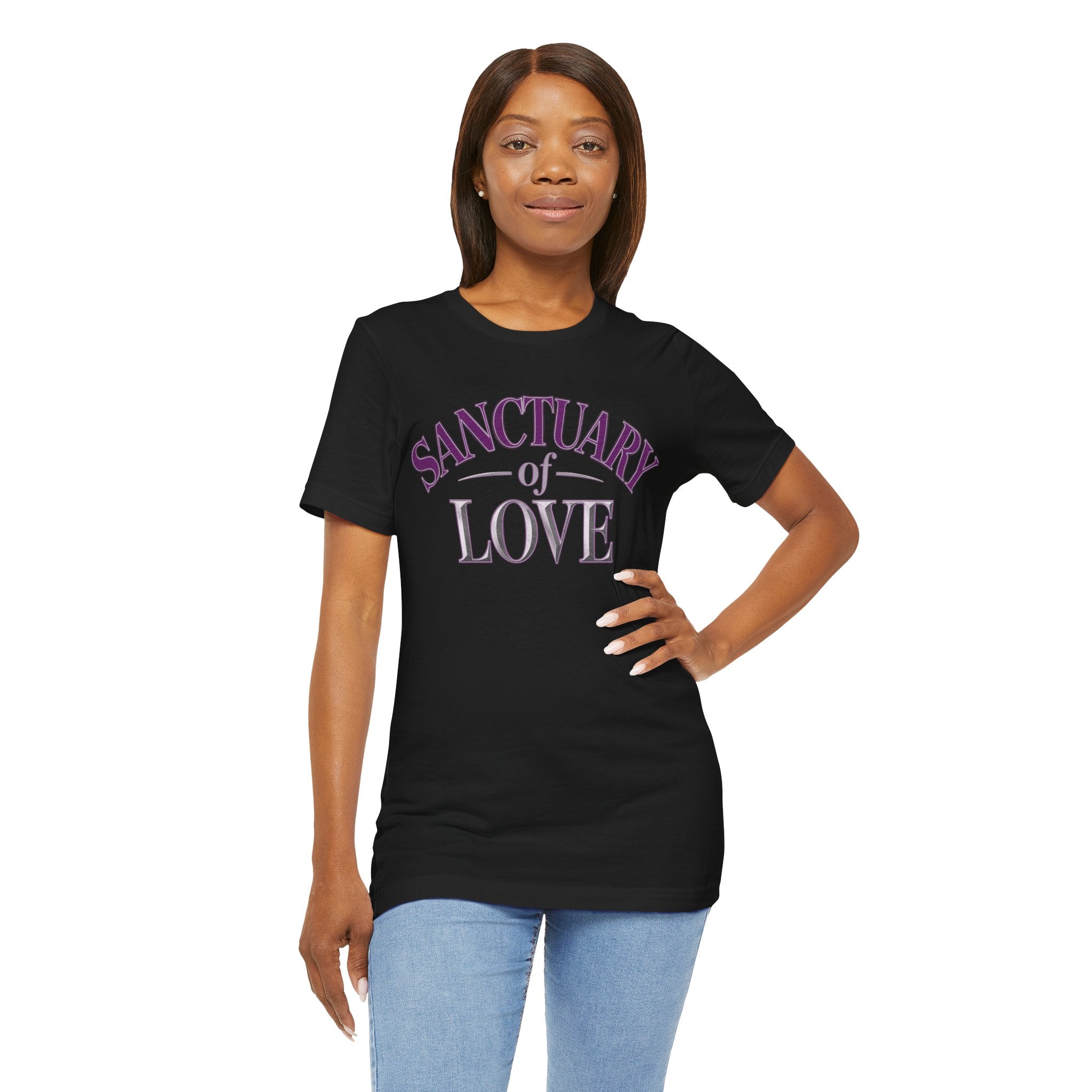 Sanctuary of Love T-Shirt | Unisex Streetwear Music Tee | Official Kimmie Swan Merch