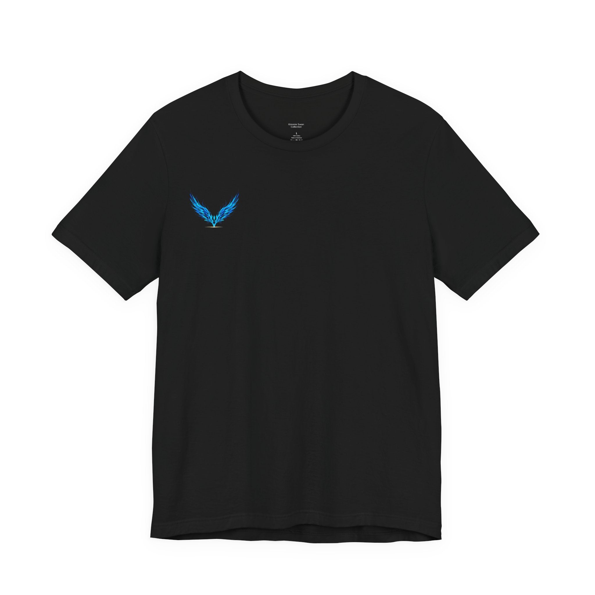 Sapphire Wing Emblem T-Shirt: Official Kimmie Swan Merch | Unisex Streetwear Tee