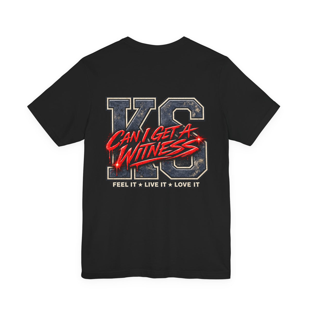 Can I Get a Witness T-Shirt | Alternative Rock Streetwear | Official Kimmie Swan Merch