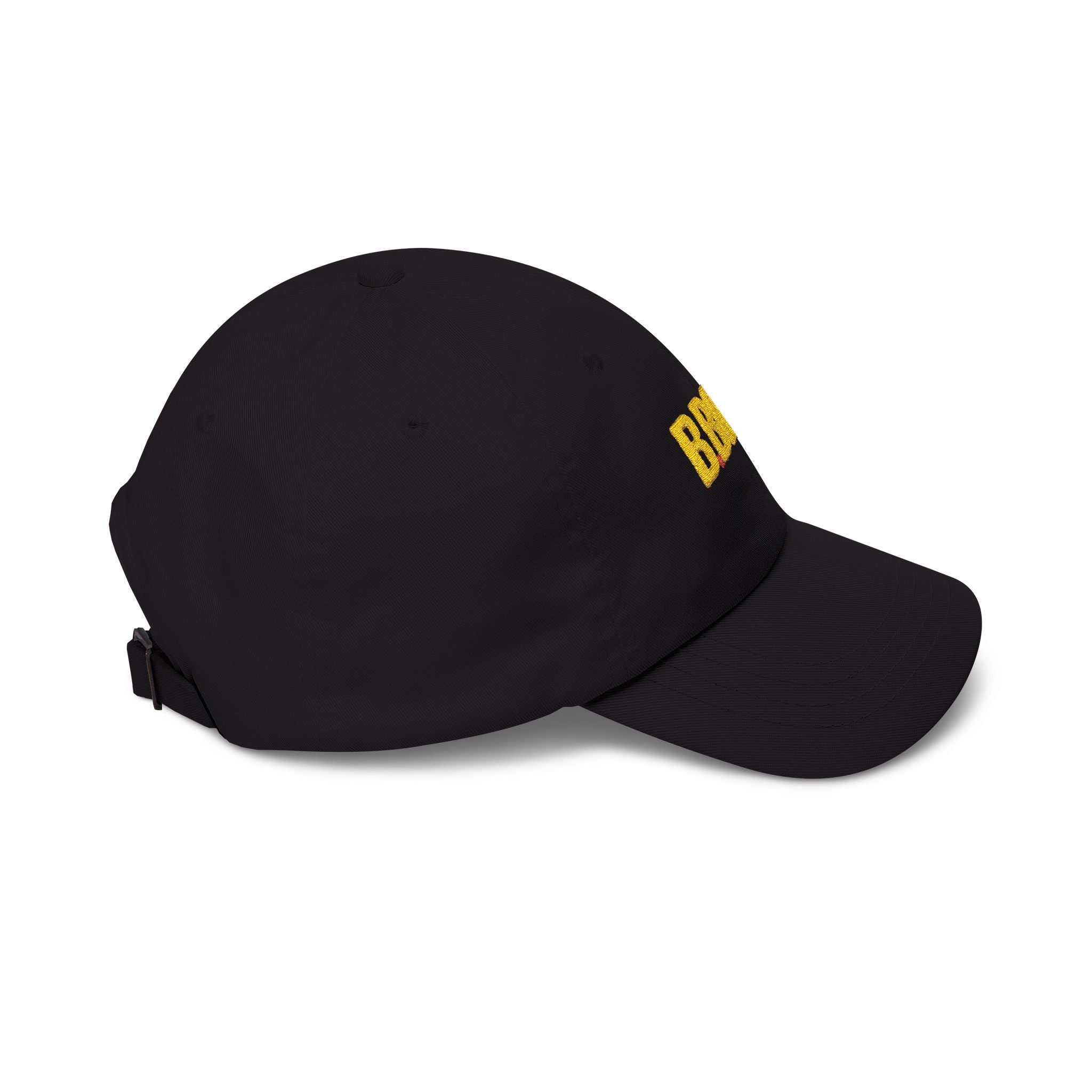 Be Bold Unisex Dad Hat, Adjustable Cap with Yellow Embroidery, Streetwear Hat (Select Colors)