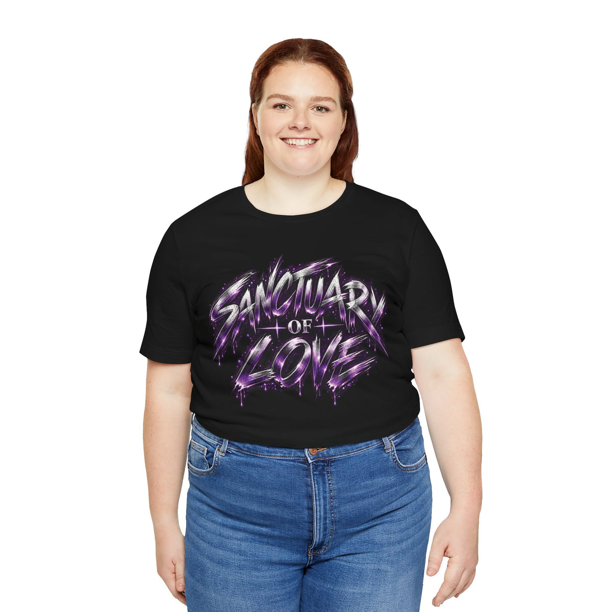 Sanctuary of Love T-Shirt | Alternative Rock Streetwear | Official Kimmie Swan Merch