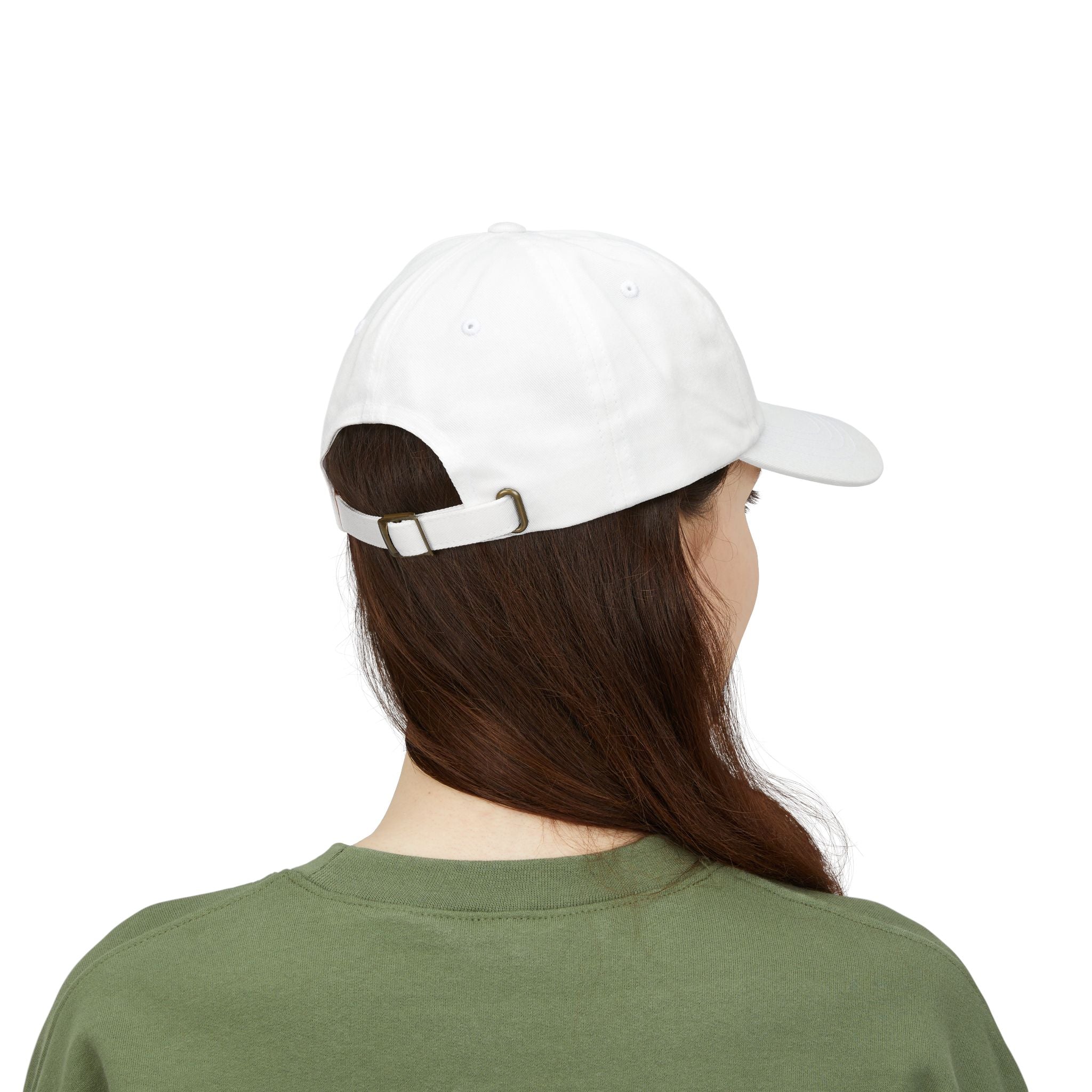 Be Bold Dad Hat – White Embroidered Adjustable Cap (Select Colors)