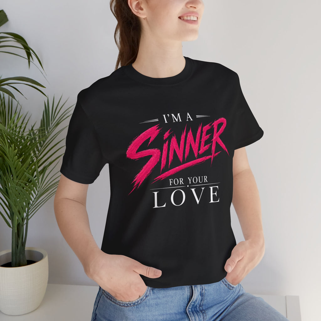 Sinner T-Shirt | Unisex Streetwear Music Tee | Official Kimmie Swan Merch