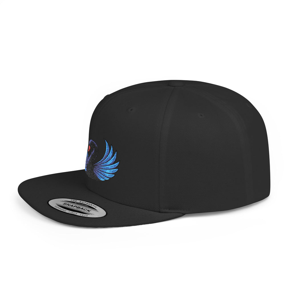 Official Kimmie Swan Merch | Blue Swan Trademark Flatbill Hat | Limited Edition