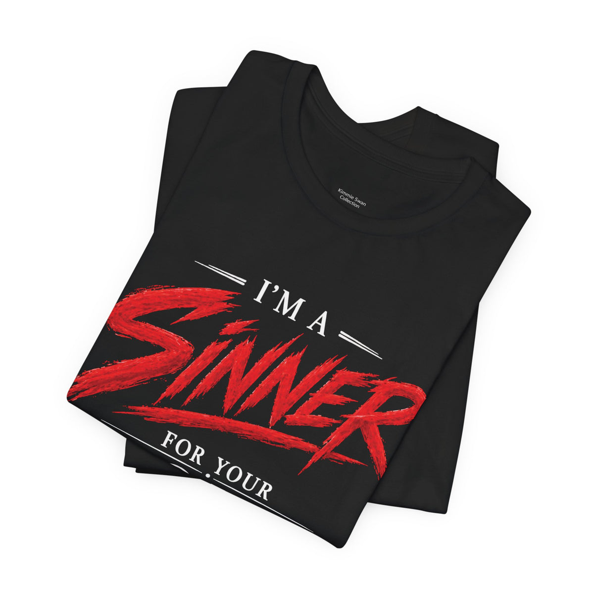 Sinner T-Shirt | Alternative Rock Streetwear | Official Kimmie Swan Merch