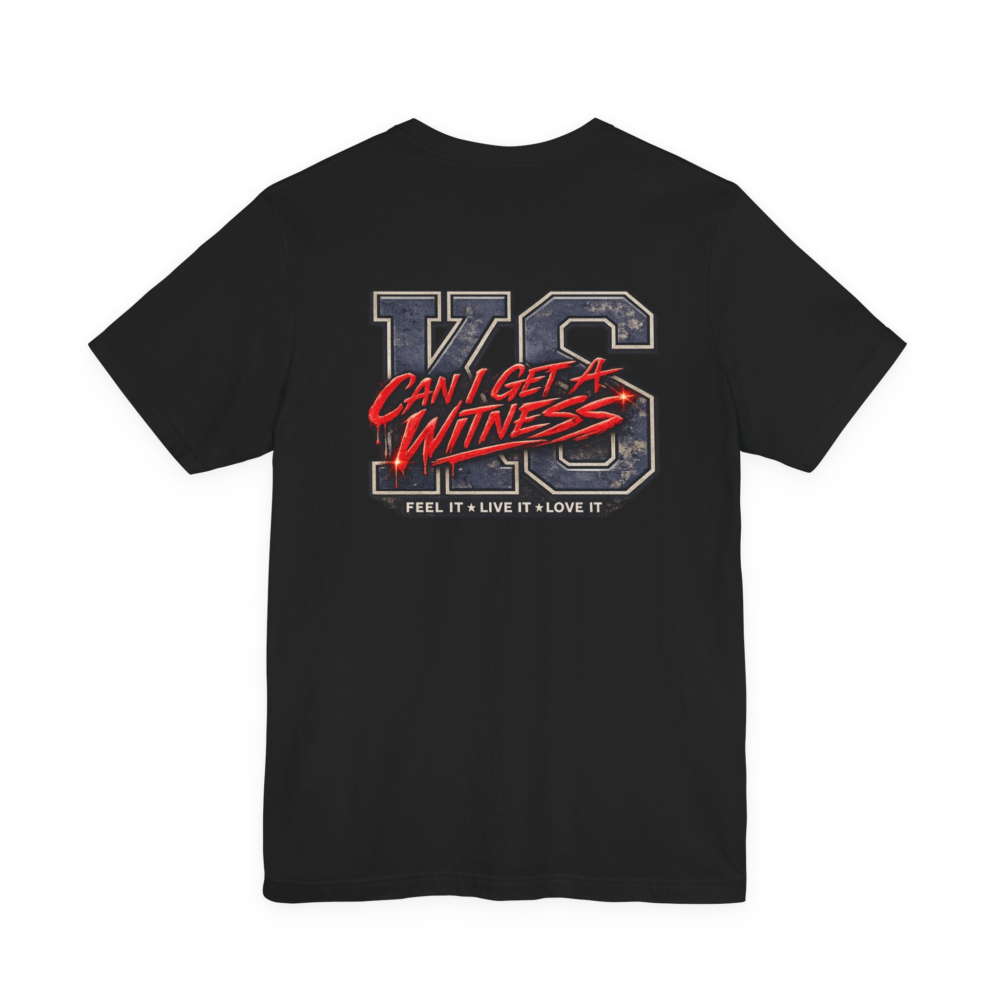 Can I Get a Witness Graphic T-Shirt | Unisex Streetwear Music Tee | Official Kimmie Swan Merch