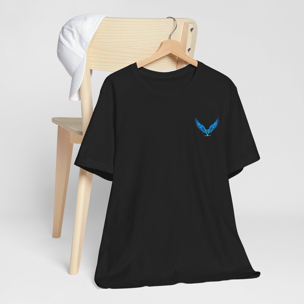 Sapphire Wing Emblem T-Shirt | Unisex Streetwear Tee |Official Kimmie Swan Merch