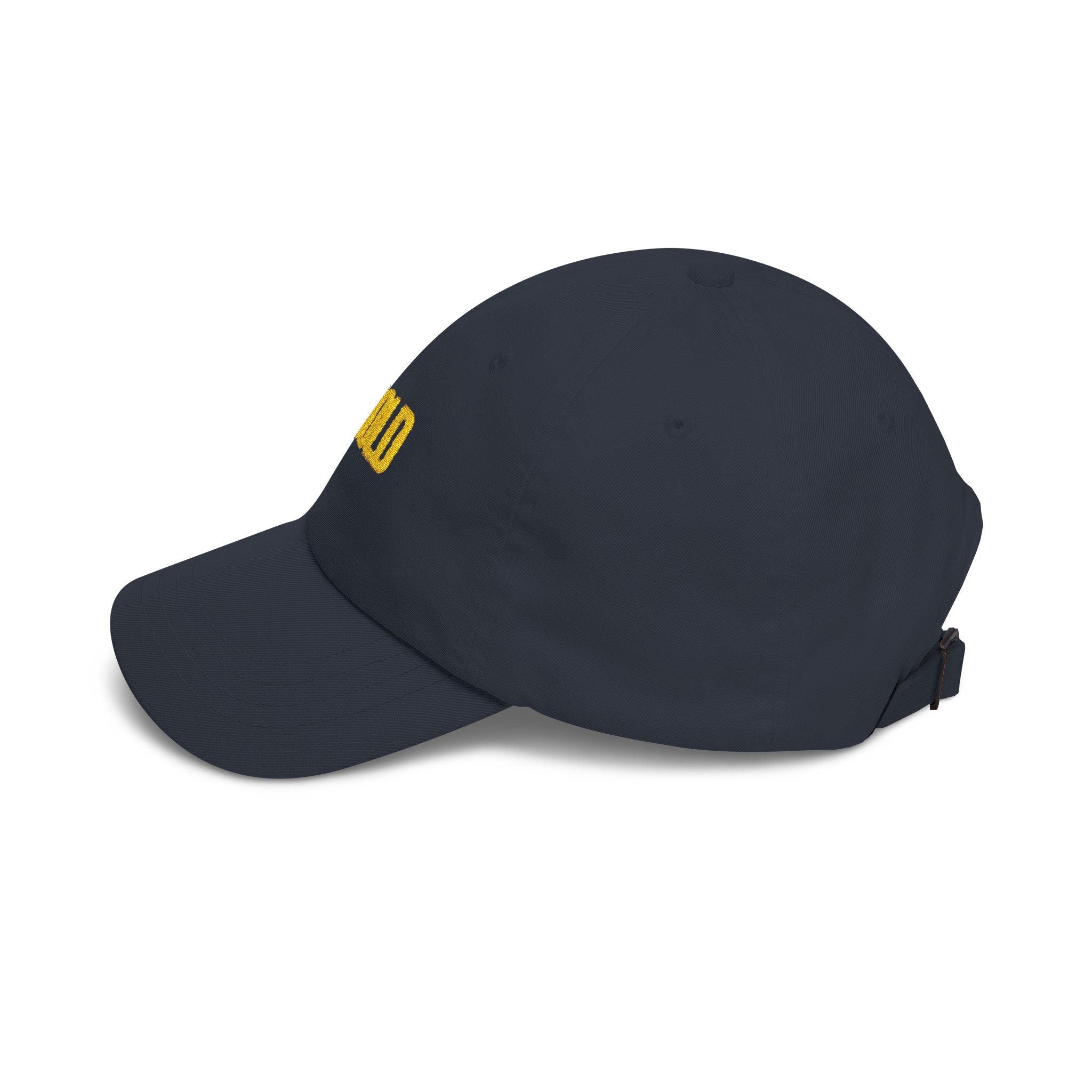 Be Bold Unisex Dad Hat, Adjustable Cap with Yellow Embroidery, Streetwear Hat (Select Colors)