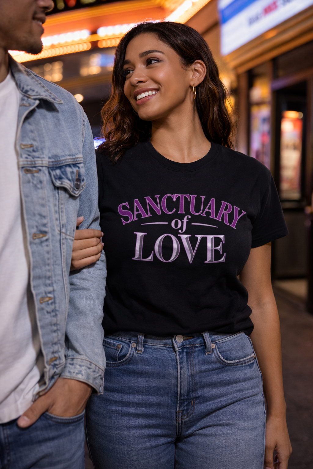 Sanctuary of Love T-Shirt | Unisex Streetwear Music Tee | Official Kimmie Swan Merch