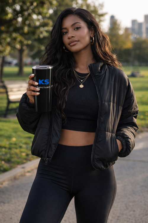 KS Sanctuary 20oz Tumbler, Insulated Travel Mug | Official Kimmie Swan Merch
