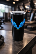 Sapphire Wing 20oz Tumbler | Stainless Steel Travel Mug | Official Kimmie Swan Merch
