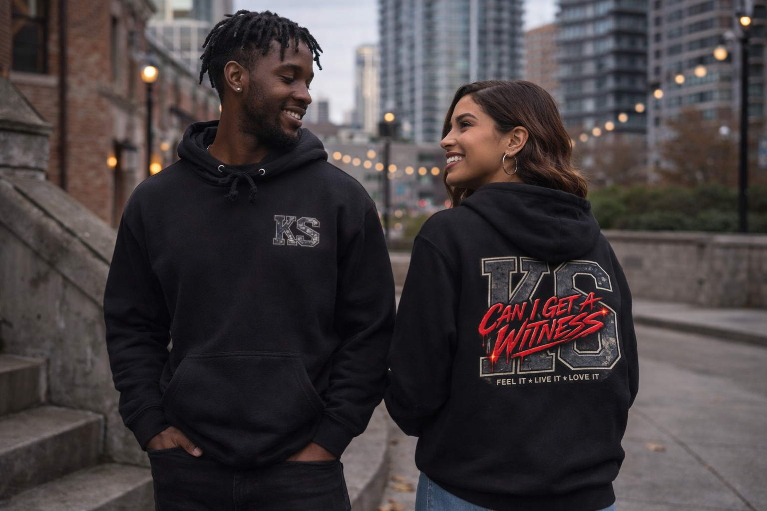 Can I Get a Witness Graphic Unisex Hoodie | Official Kimmie Swan Merch