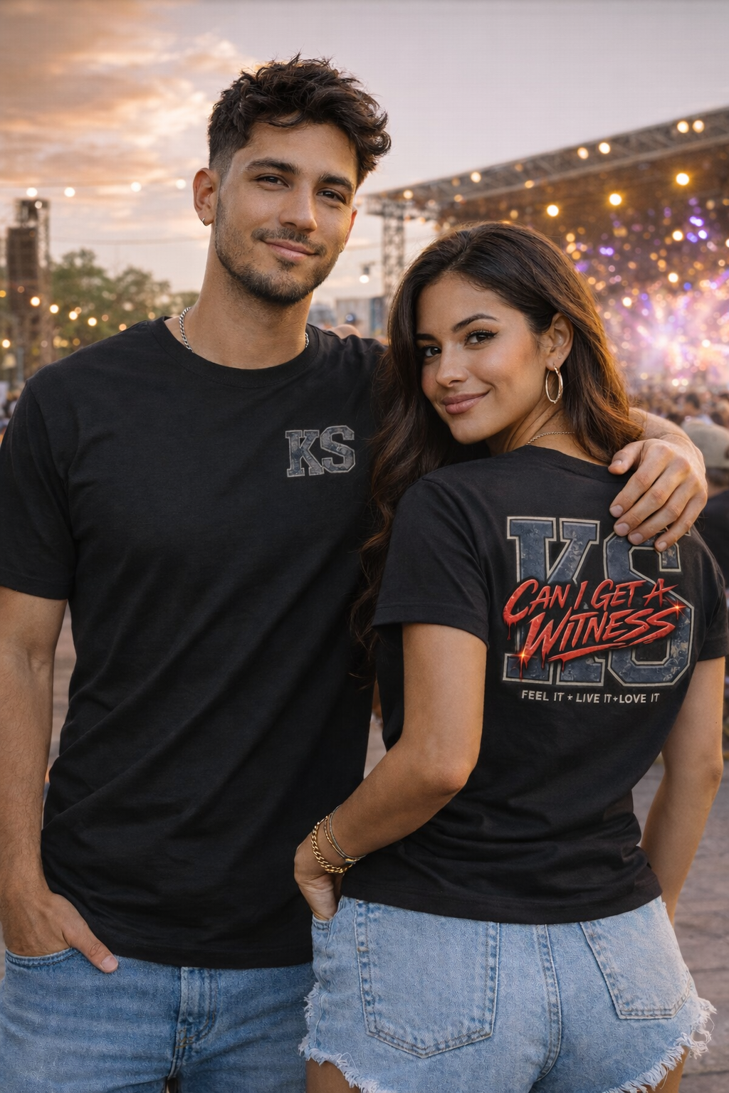 Can I Get a Witness Graphic T-Shirt | Unisex Streetwear Music Tee | Official Kimmie Swan Merch