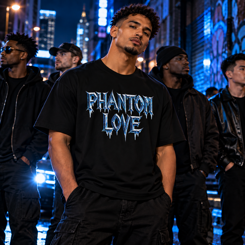 Phantom Love T-Shirt | Alternative Rock Streetwear | Official Kimmie Swan Merch