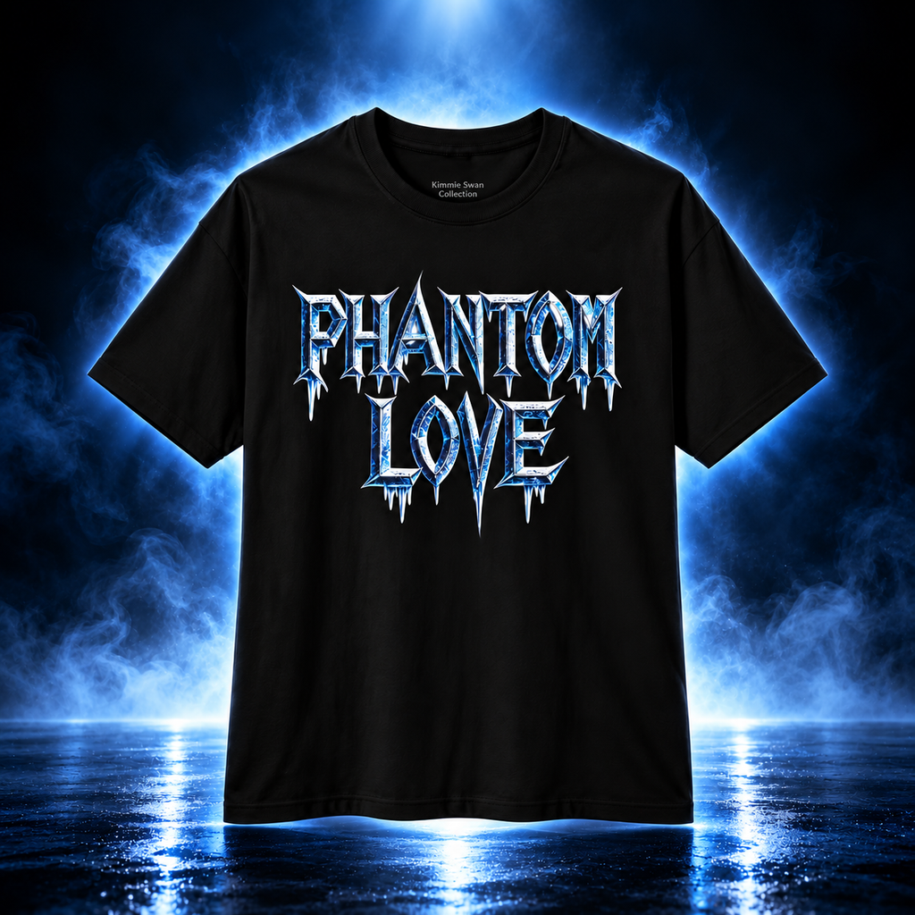 Phantom Love T-Shirt | Alternative Rock Streetwear | Official Kimmie Swan Merch