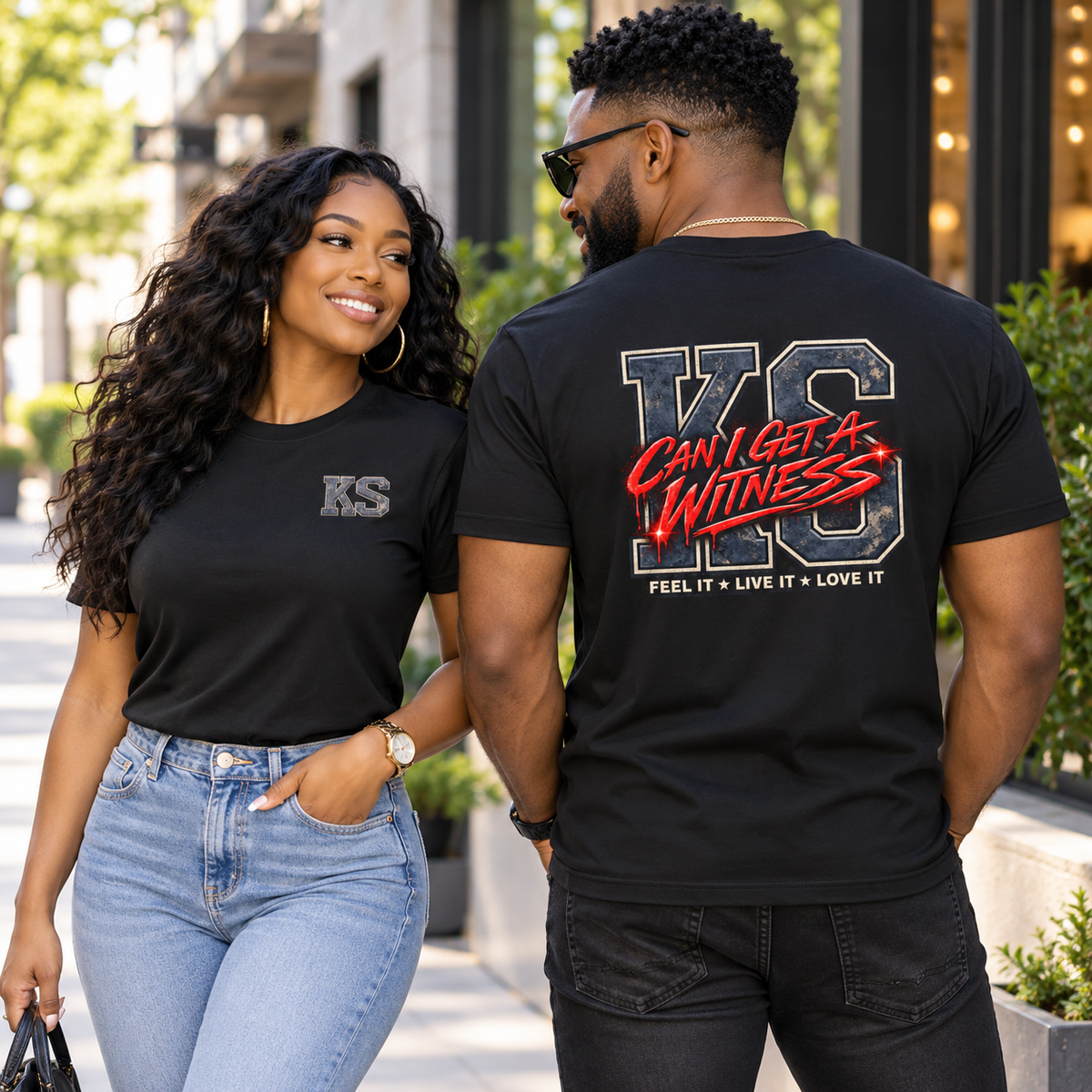 Can I Get a Witness T-Shirt | Alternative Rock Streetwear | Official Kimmie Swan Merch