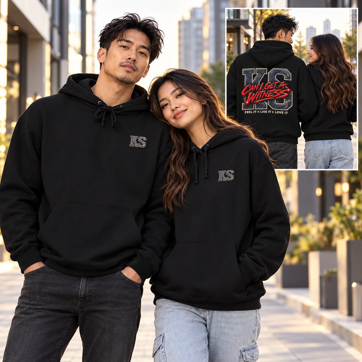 Can I Get a Witness Hoodie | Alternative Rock Streetwear | Official Kimmie Swan Merch