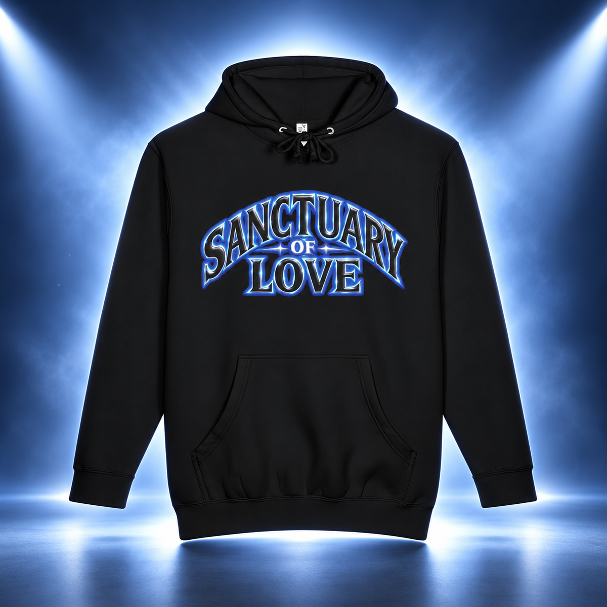 Sanctuary of Love Arch Hoodie | Alternative Rock Streetwear | Official Kimmie Swan Merch