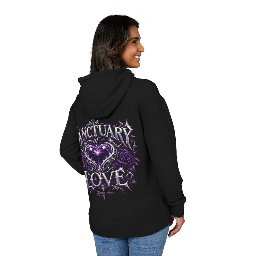 Sanctuary of Love Hoodie | Alternative Rock Streetwear | Official Kimmie Swan Merch
