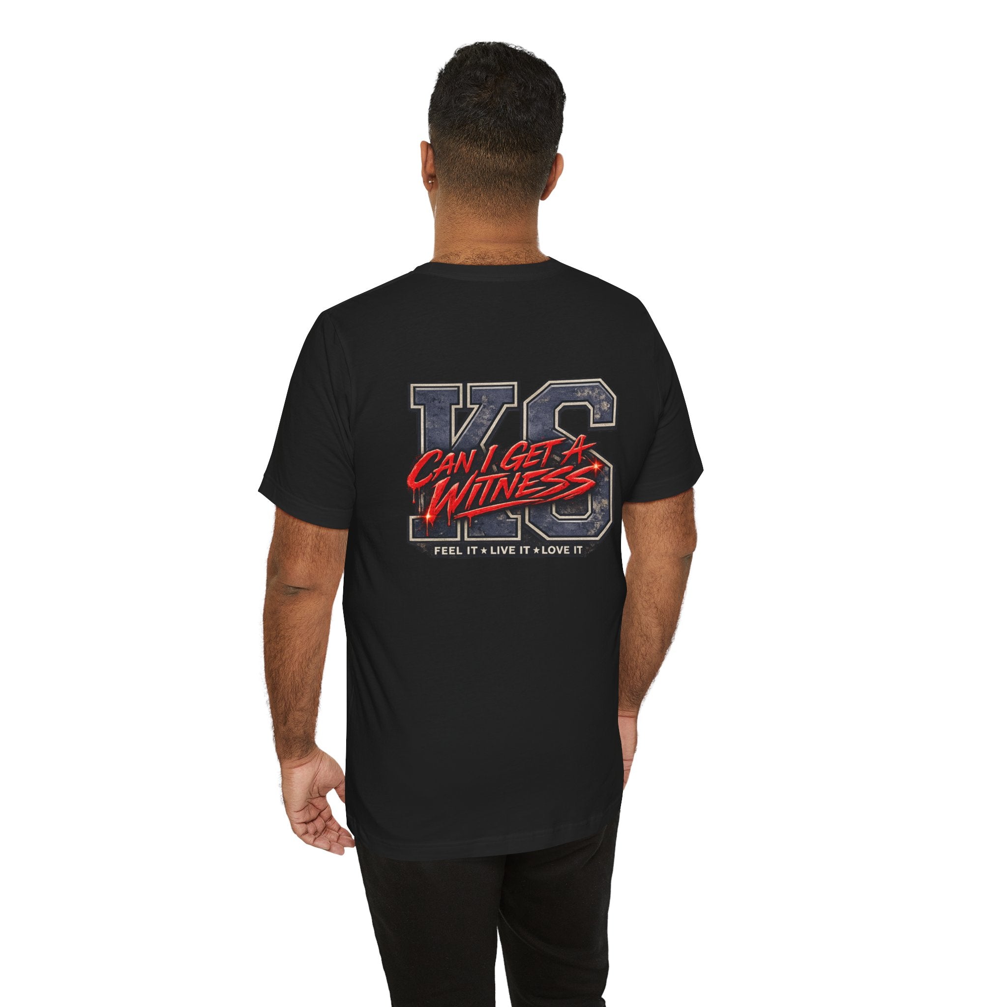 Can I Get a Witness Graphic T-Shirt | Unisex Streetwear Music Tee | Official Kimmie Swan Merch
