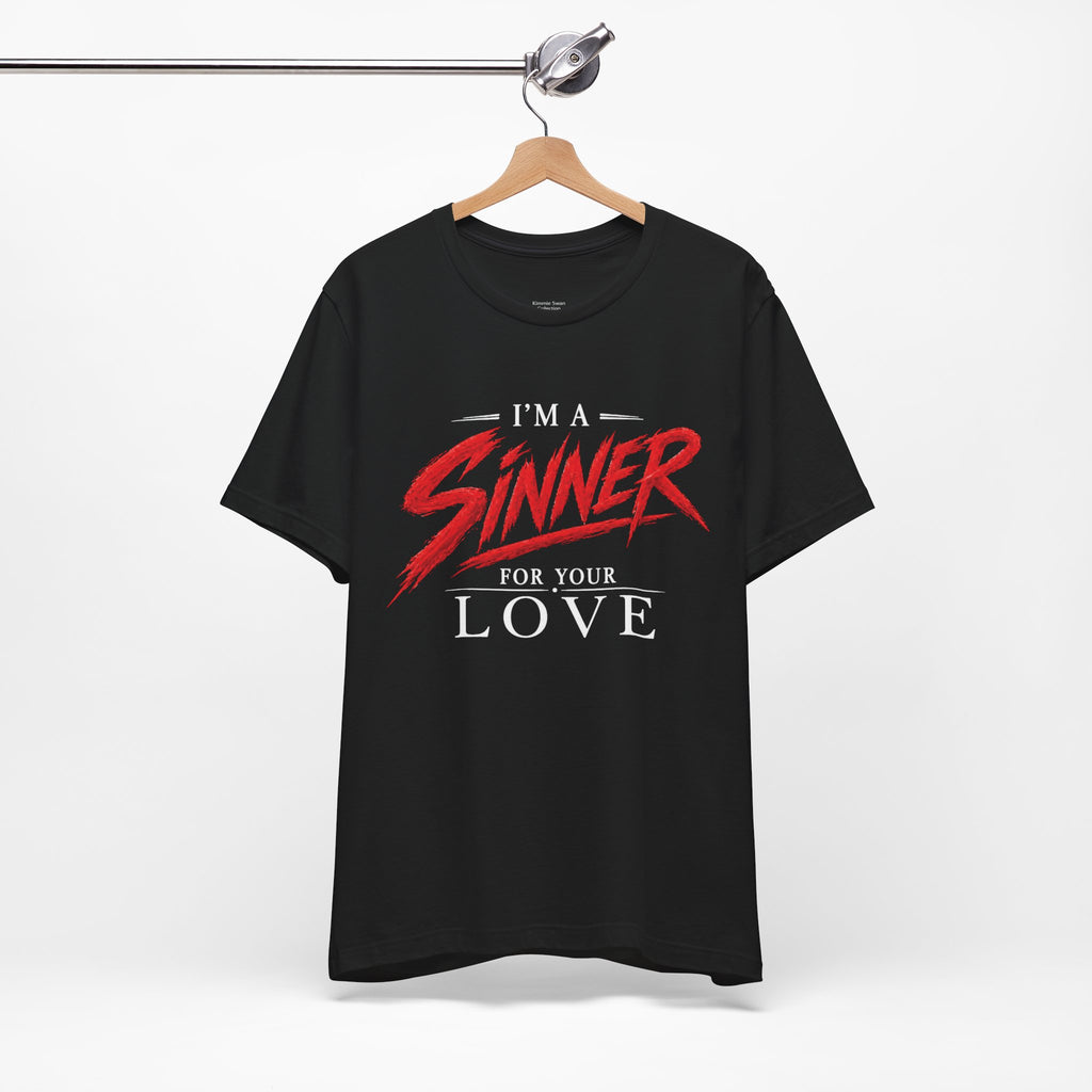Sinner T-Shirt | Alternative Rock Streetwear | Official Kimmie Swan Merch