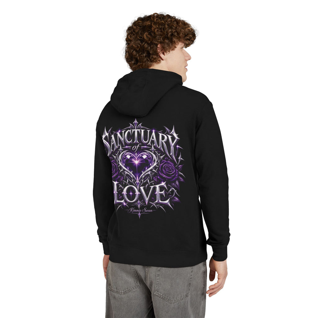Sanctuary of Love Hoodie | Alternative Rock Streetwear | Official Kimmie Swan Merch
