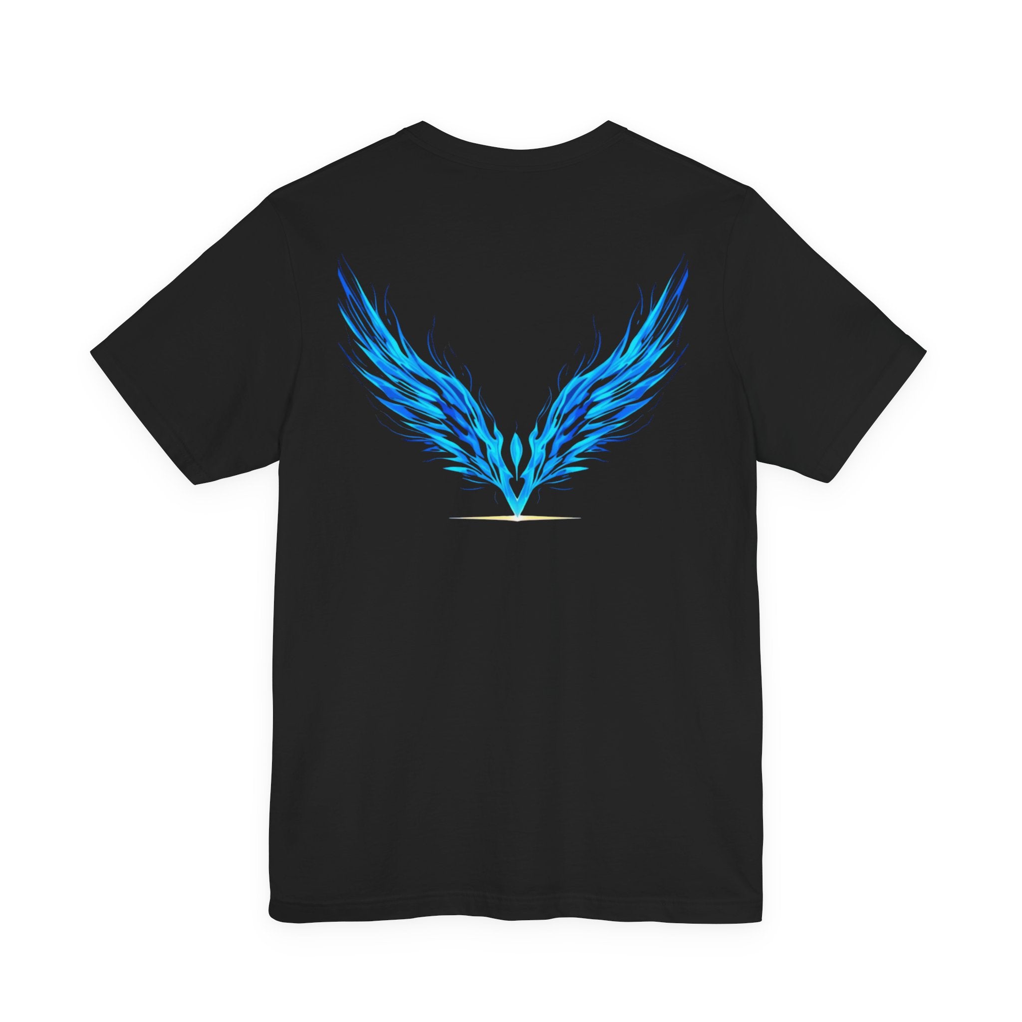Sapphire Wing Emblem T-Shirt | Unisex Streetwear Tee |Official Kimmie Swan Merch
