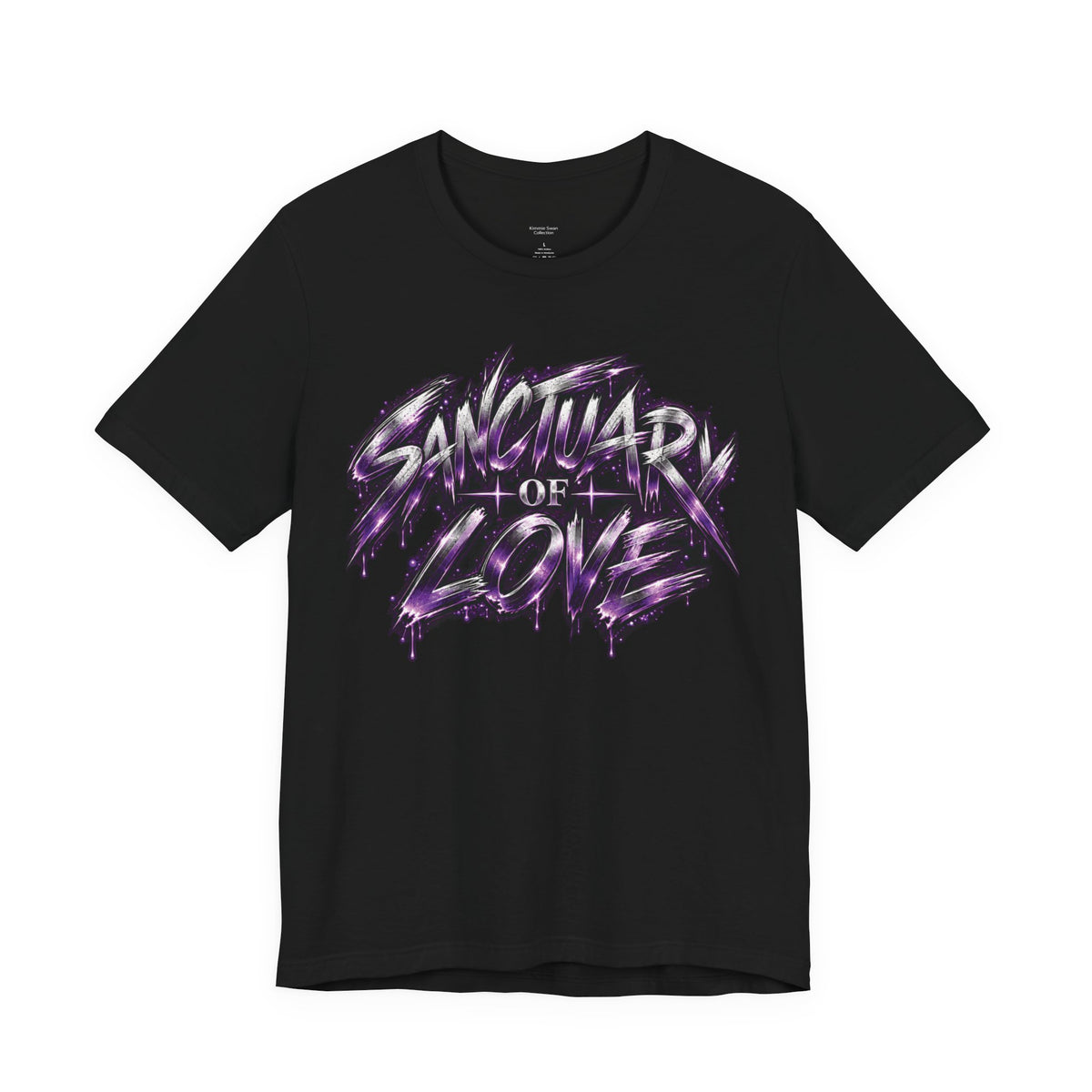 Sanctuary of Love T-Shirt | Alternative Rock Streetwear | Official Kimmie Swan Merch
