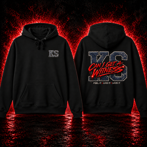 Can I Get a Witness Graphic Unisex Hoodie | Official Kimmie Swan Merch
