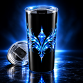 Sapphire Wing Emblem 20oz Tumbler | Stainless Steel Travel Mug | Official Kimmie Swan Merch